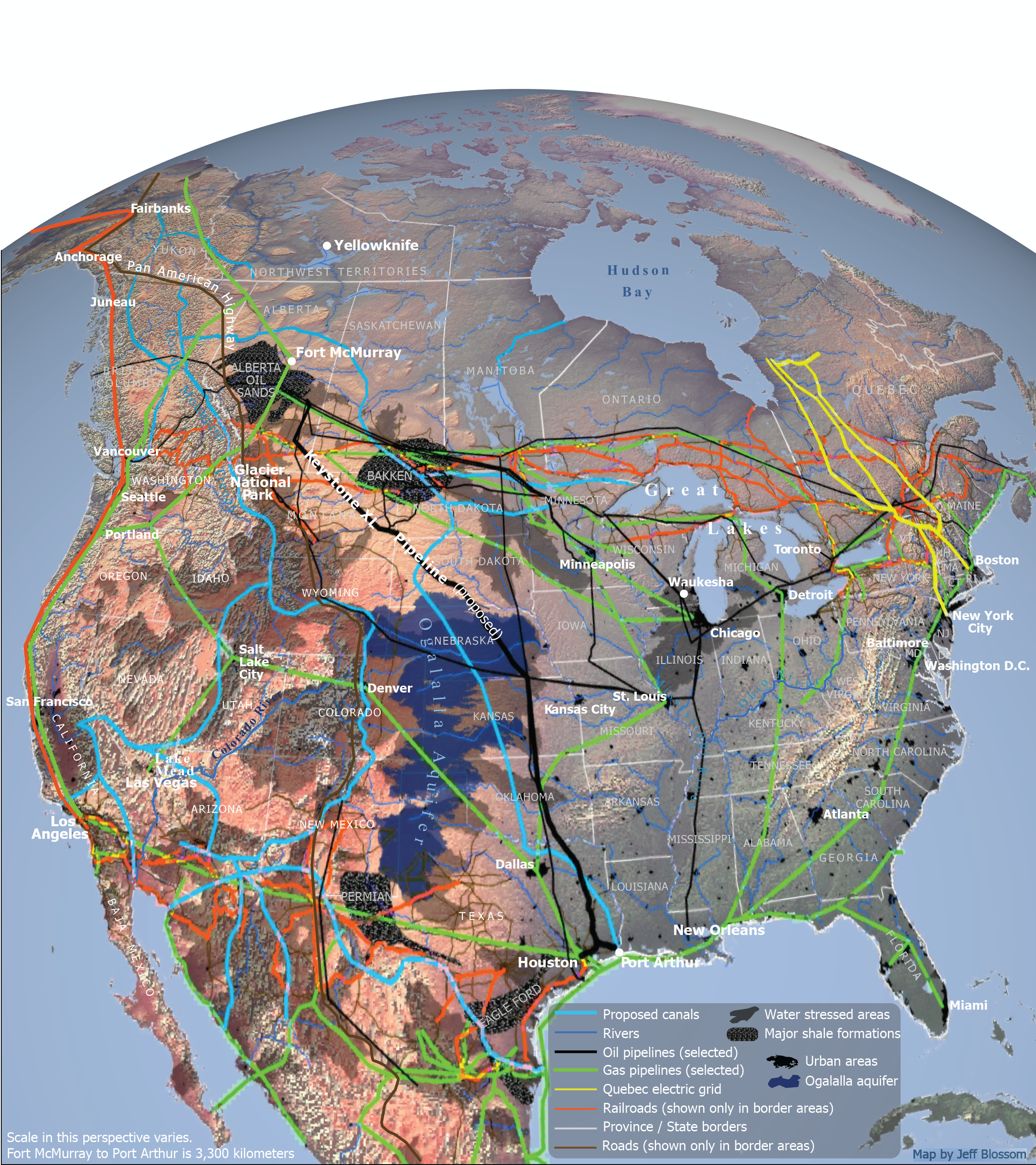 Interconnected Supply Chains Across North America